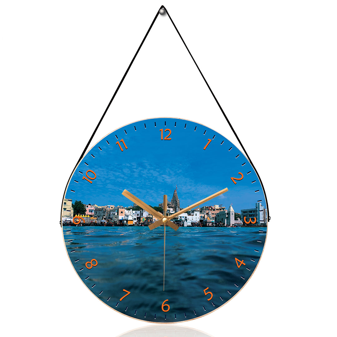 Unique dwarka wall clock Hobby Decor Pvt Ltd
