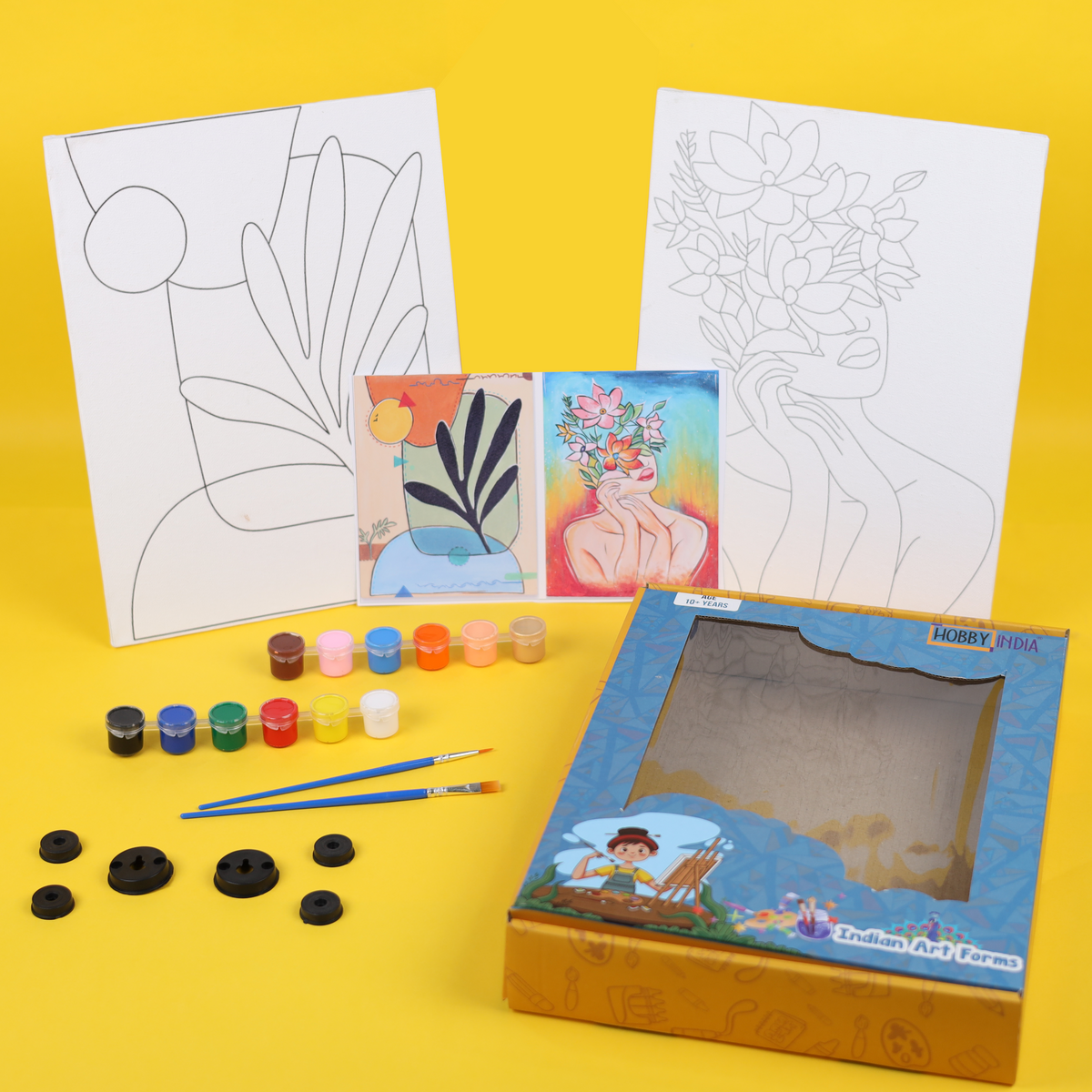 DIY Boho Art - Canvas Kit– Hobby Decor Pvt Ltd