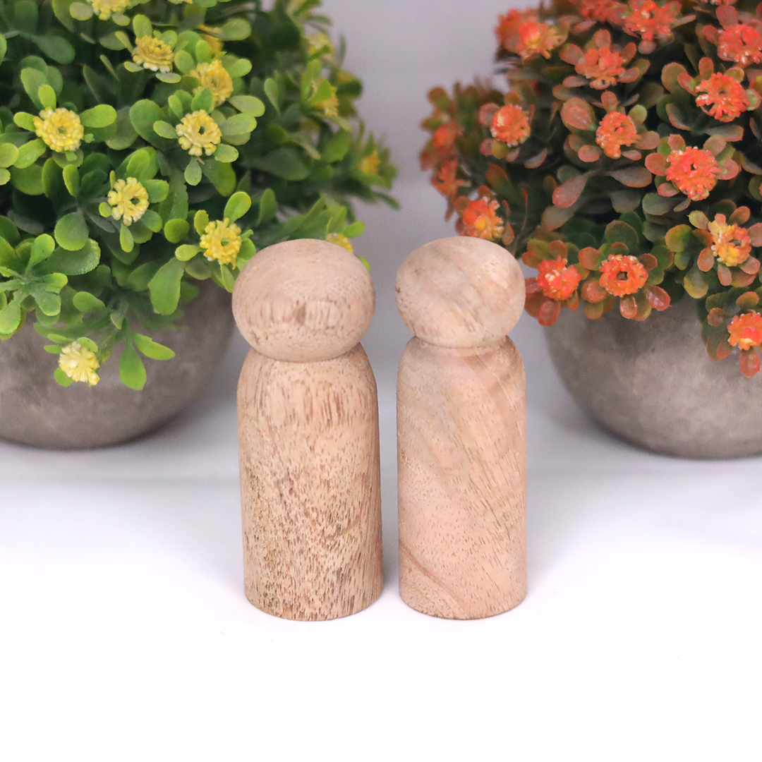 Large wooden peg dolls sales