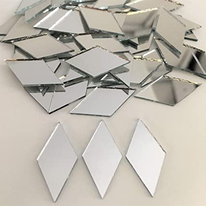 Geometric Glass Mirror for Art and Craft– Hobby Decor Pvt Ltd