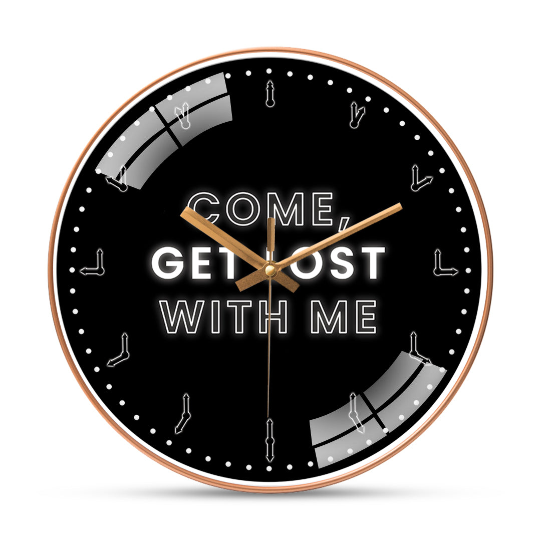 Incredible encouraging quotes Wall Clock Hobby Decor Pvt Ltd