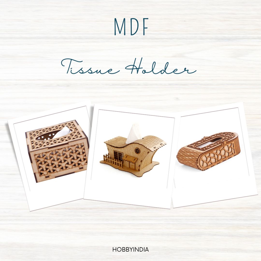 How To Decoupage MDF Tissue Box Hobby India Hobby Decor Pvt Ltd