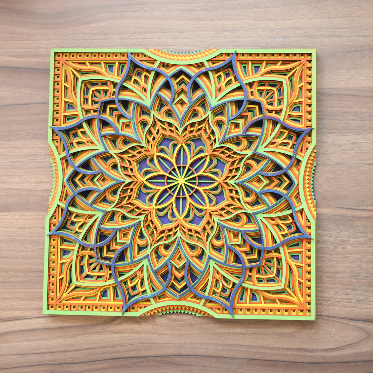 7 Layered Square Mandala– Hobby Decor Pvt Ltd