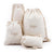 Custom Printed Cotton Drawstring Bags