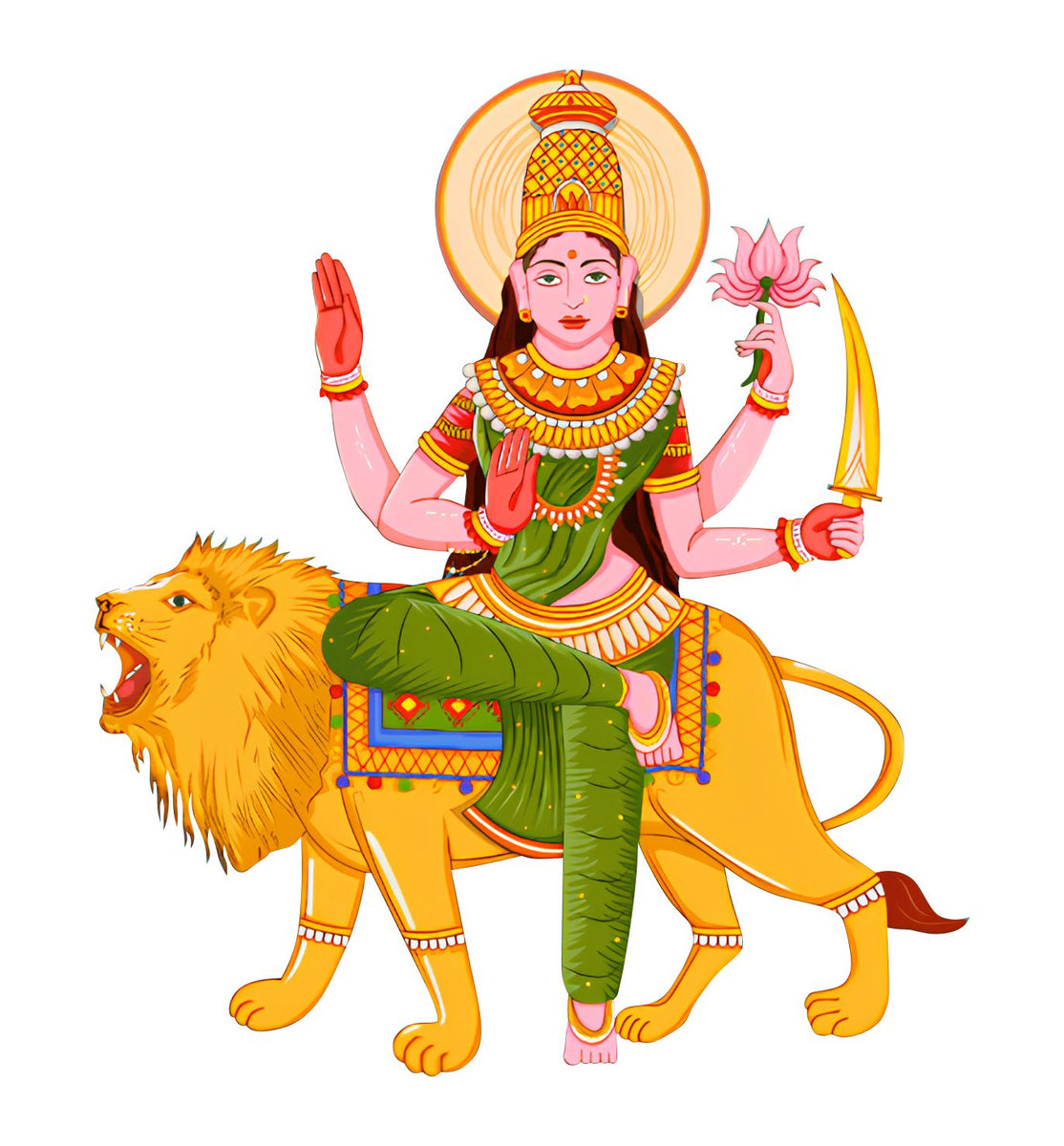 Goddess Katyayani– Hobby Decor Pvt Ltd