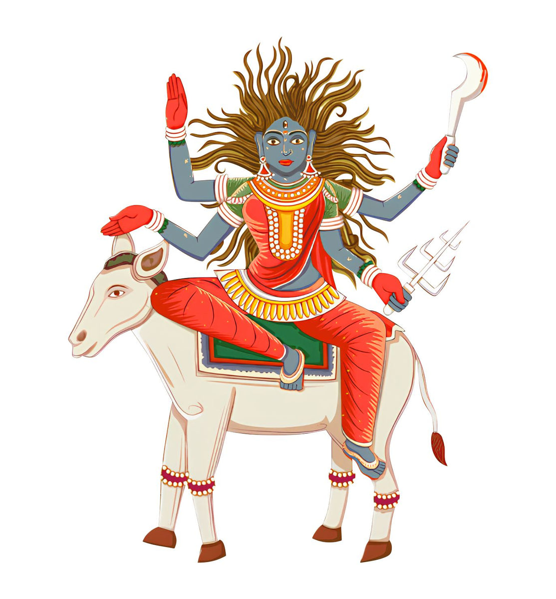 Goddess Kalaratri Devi– Hobby Decor Pvt Ltd