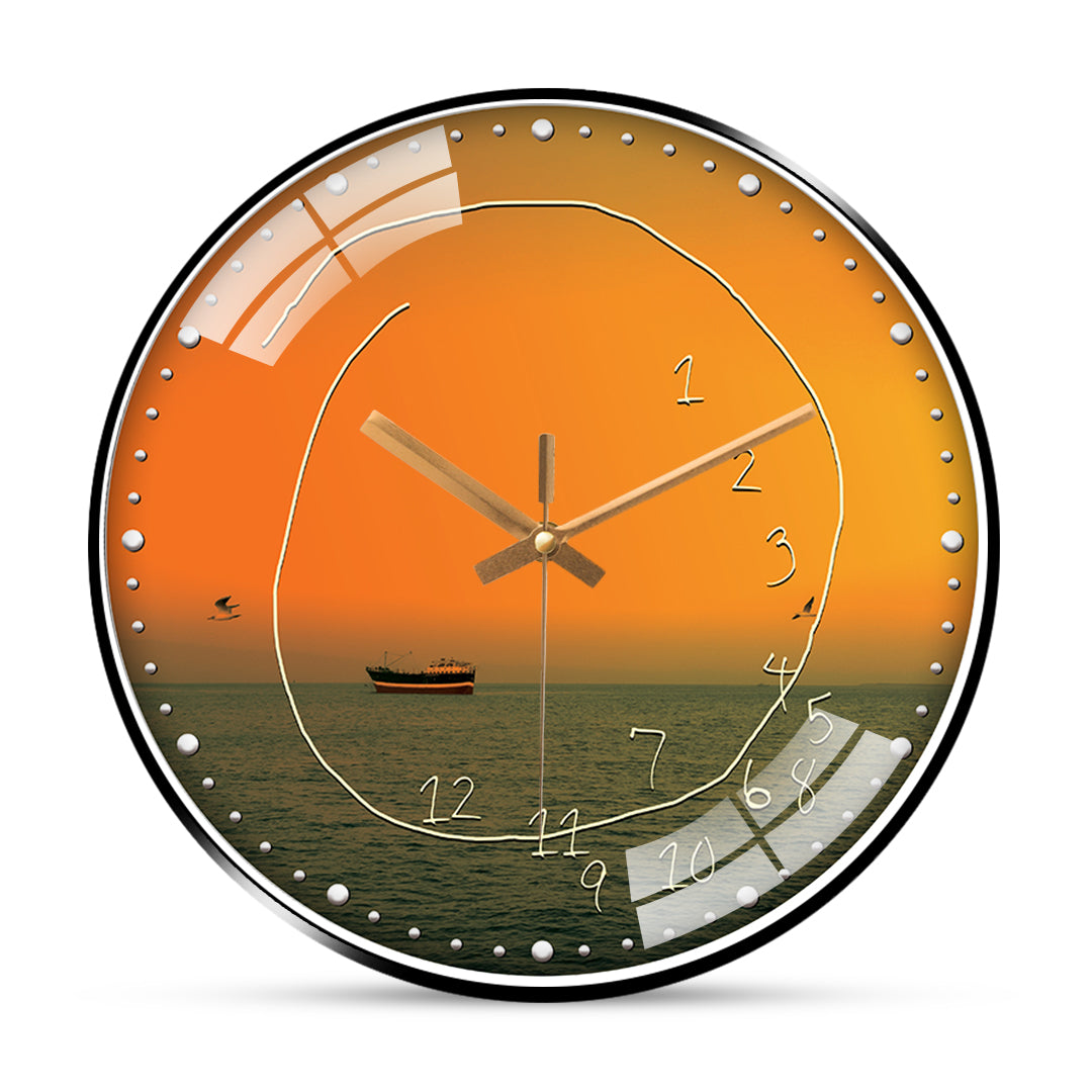 Sunset dwarka wall clock Hobby Decor Pvt Ltd