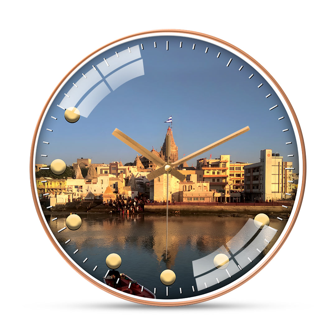 Unique dwarka wall clock Hobby Decor Pvt Ltd