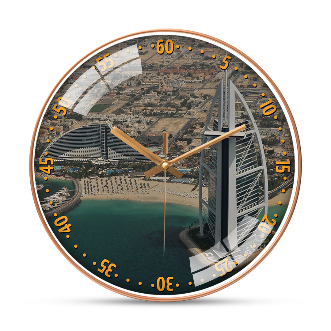 Burj Ai Arab view of Dubai Wall Clock Hobby Decor Pvt Ltd