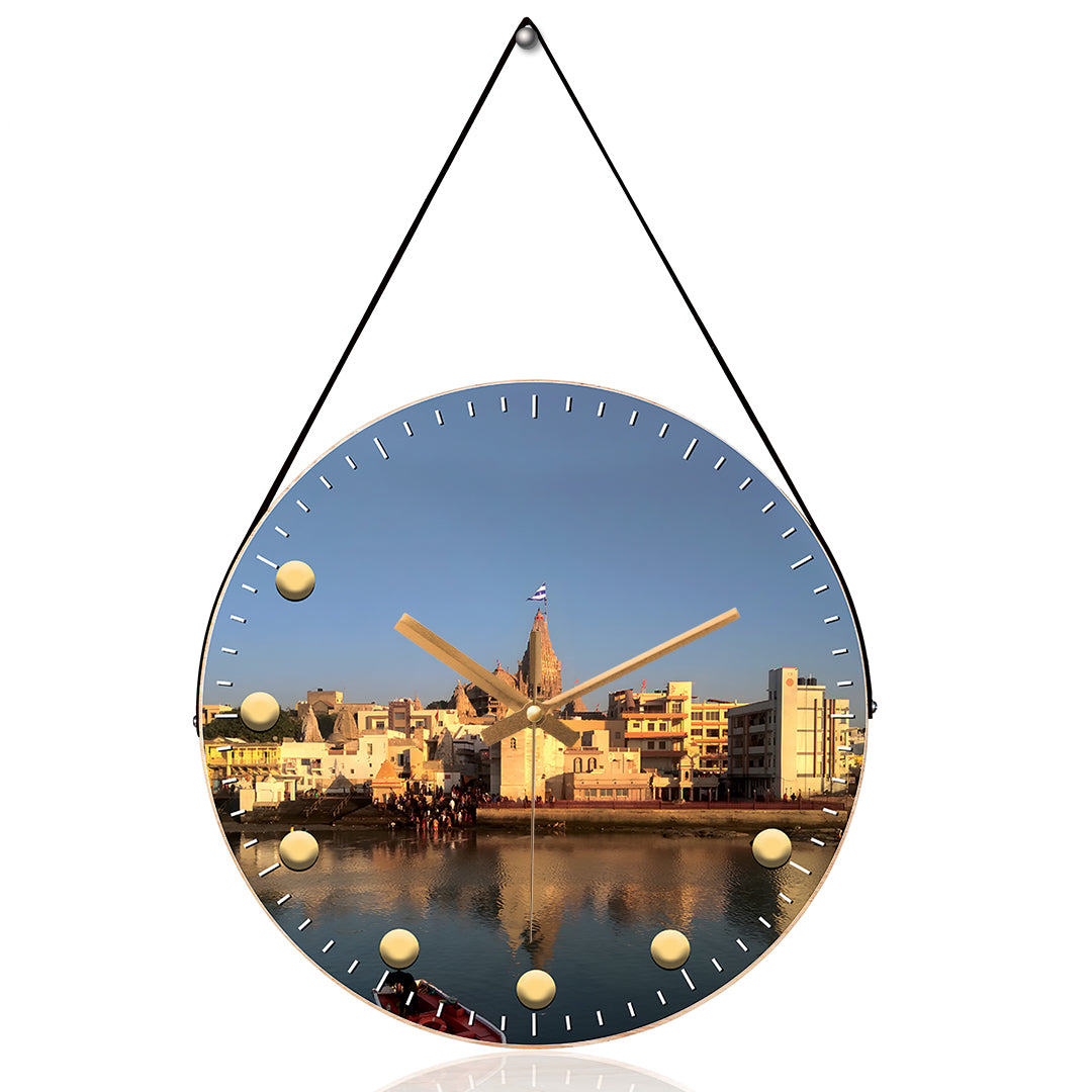 Unique dwarka wall clock Hobby Decor Pvt Ltd