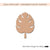 MDF small Plant & Nature Shapes cutout 