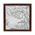 Cartoon Toucan DIY Framed Canvas Base for Painting