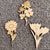 MDF small Plant & Nature Shapes cutout 