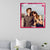 Red Background Photo Frame